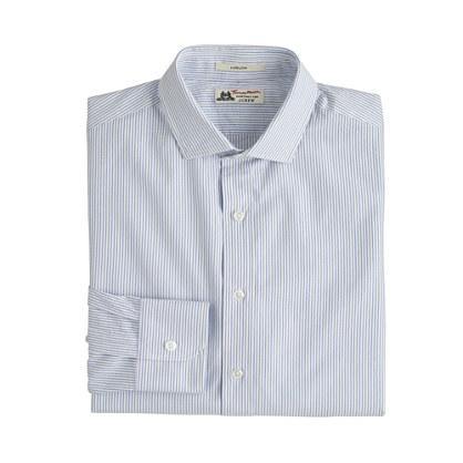 J.Crew Thomas Mason® for J.Crew Ludlow shirt in rustic blue seersucker