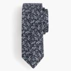 J.Crew English silk tie in elephant floral print