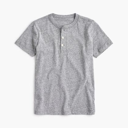 J.Crew Boys' short-sleeve henley shirt in the softest jersey