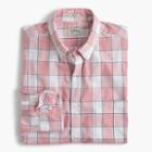 J.Crew Secret Wash shirt in exploded pink check