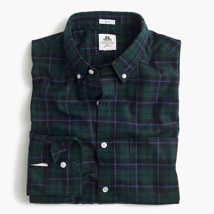 J.Crew Slim Thomas Mason® for J.Crew flannel shirt in deep alpine tartan
