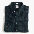 J.Crew Slim Thomas Mason&reg; for J.Crew flannel shirt in deep alpine tartan