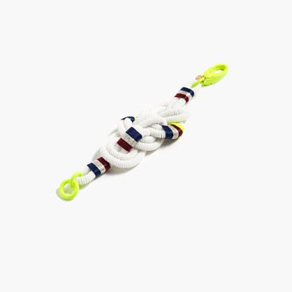 J.Crew Beaded rope knot bracelet
