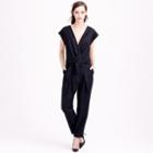 J.Crew Collection tropical wool jumpsuit