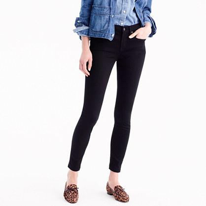 J.Crew Tall8 toothpick jean in true black