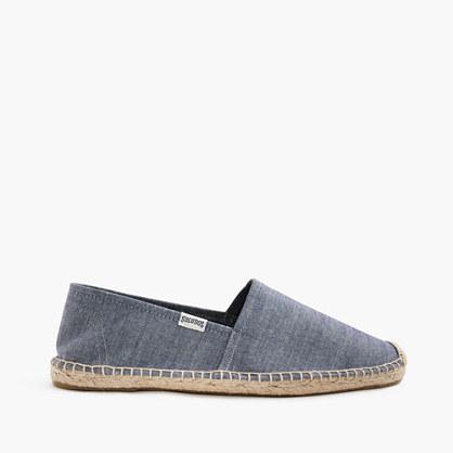 J.Crew Soludos&reg; for J.Crew espadrilles in chambray