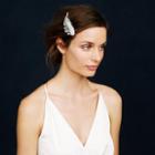J.Crew Jeweled leaf comb