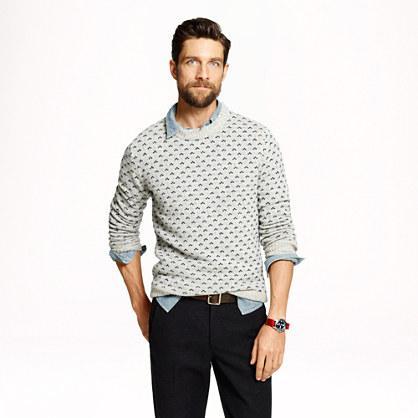 J.Crew Nordic dot sweater