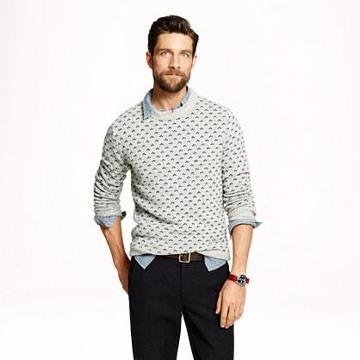 J.Crew Nordic dot sweater