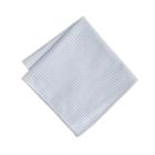 J.Crew Oxford cloth pocket square in pen stripe