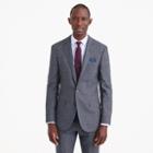 J.Crew Ludlow suit jacket in windowpane English wool