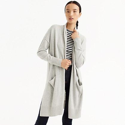 J.Crew Long cardigan sweater