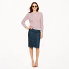 J.Crew Collection pencil skirt in scalloped lace