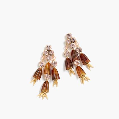 J.Crew Dahlia drop earrings