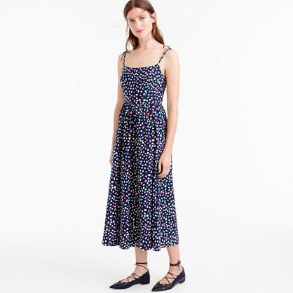 J.Crew Petite sundress in Ratti&reg; Happy Cat print