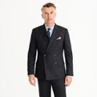 J.Crew Ludlow double-breasted suit jacket in English Donegal tweed