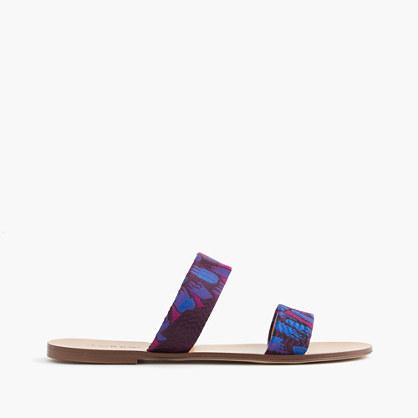 J.Crew Malta fabric sandals