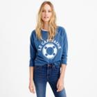J.Crew Le capitaine garment-dyed sweatshirt