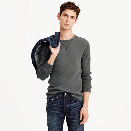 J.Crew Tall Wallace & Barnes thermal crewneck T-shirt