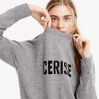 J.Crew Cerise crewneck sweater in everyday cashmere