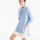 J.Crew Tunic cable knit sweater