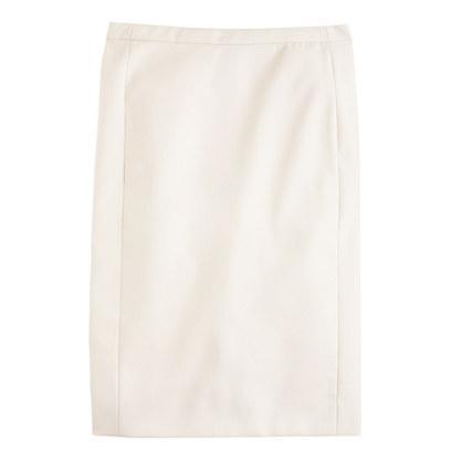J.Crew Petite No. 2 pencil skirt in cotton twill
