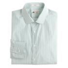 J.Crew Thomas Mason&reg; for J.Crew Ludlow shirt in gatlin green stripe