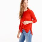 J.Crew Side-slit sweater with ties
