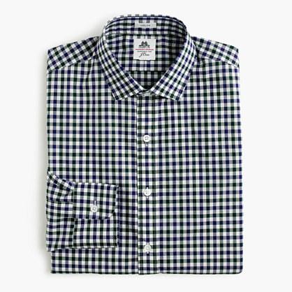 J.Crew Thomas Mason® for J.Crew Ludlow shirt in green tattersall
