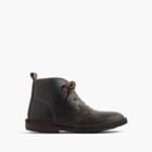 J.Crew Kids' shearling-lined oiled-leather MacAlister boots