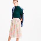 J.Crew Collection A-line skirt in Austrian tulle