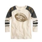 J.Crew Boys' three-quarter-sleeve football T-shirt