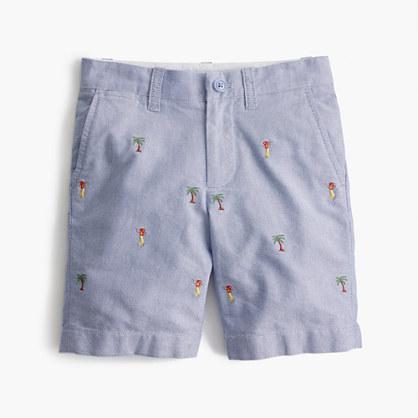 J.Crew Boys' critter Stanton short in hula girl