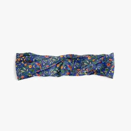 J.Crew Soft twist headband in Liberty® Catesby floral
