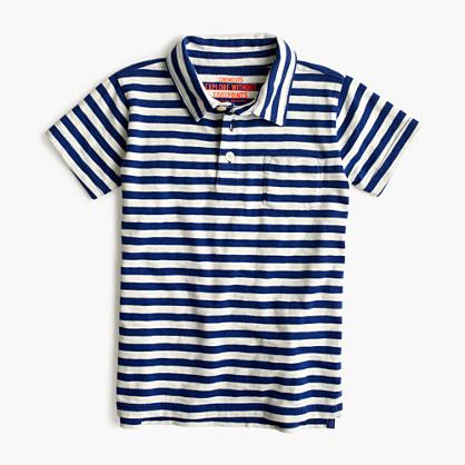 J.Crew Boys' polo shirt in bengal stripe