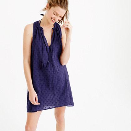 J.Crew Sleeveless clip-dot tunic