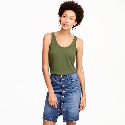 J.Crew Tall drapey tank top