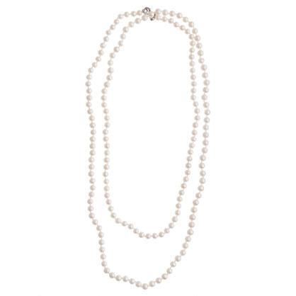 J.Crew Opera-length pearl necklace