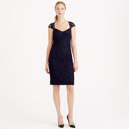 J.Crew Tinsley dress in Leavers lace