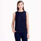 J.Crew Back-zip shell in Super 120s wool
