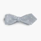 J.Crew Cotton-linen bow tie in anchor print