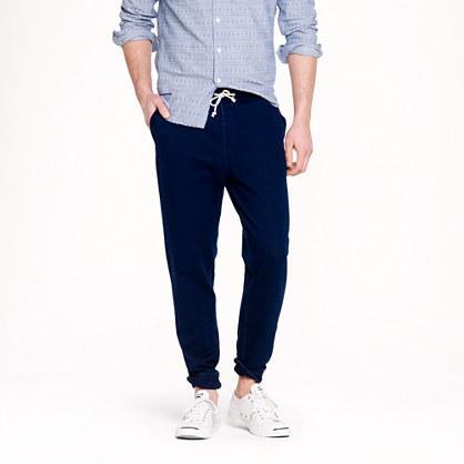 J.Crew Wallace & Barnes indigo sweatpant