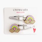 J.Crew Girls' rainbow hair clips