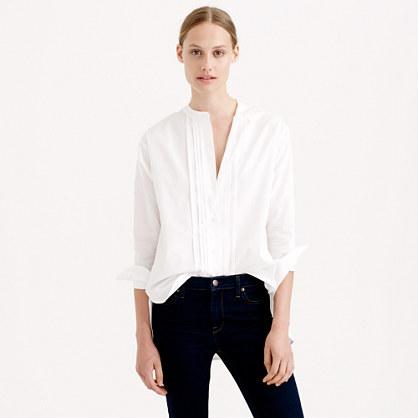 J.Crew Thomas Mason&reg; for J.Crew collarless tuxedo shirt