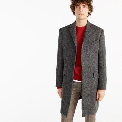 J.Crew Ludlow topcoat in textured grey tweed