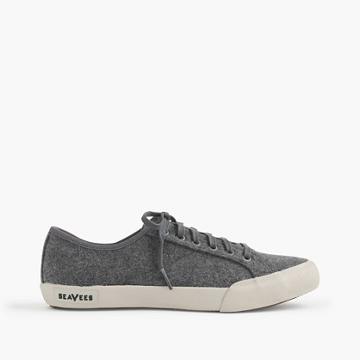 J.Crew SeaVees&reg; for J.Crew 06/67 Monterey sneakers in dark heather grey wool