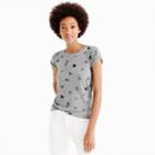 J.Crew Sequin heart T-shirt