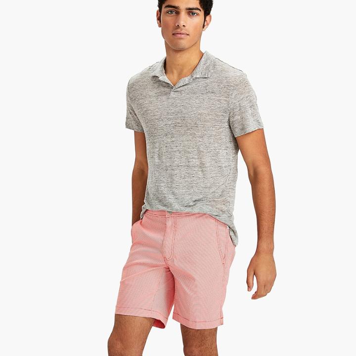 J.Crew Onia Calder 7.5 swim trunks in red