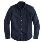 J.Crew Tall Irish linen shirt in solid
