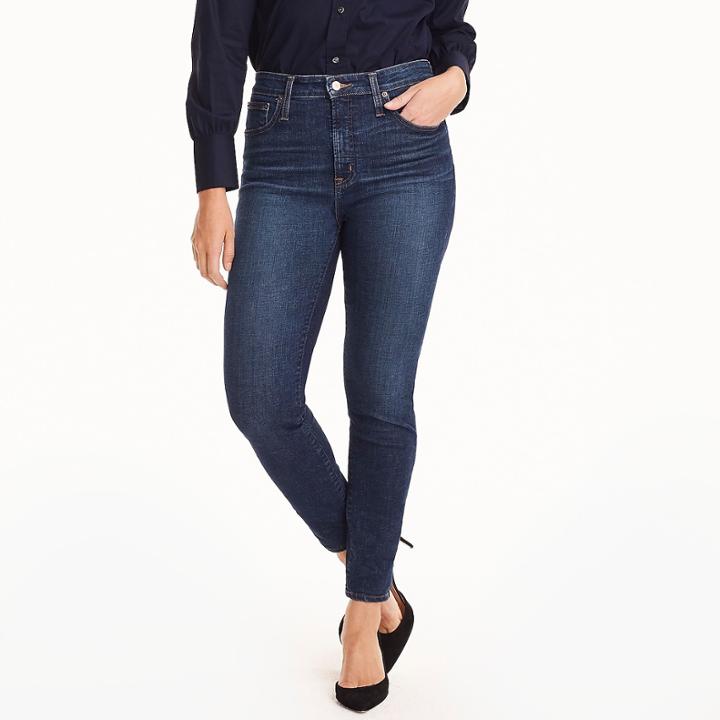 J.Crew Curvy toothpick jean in Dryden wash